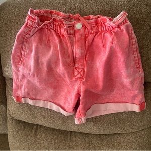 Jordache Pull-On Shorts with Drawstring Button and Zipper